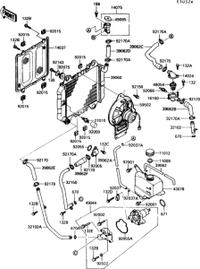 EX250 Radiator(1 / 2)(ja004011-ka005002)