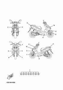 NS50F Graphic & emblem
