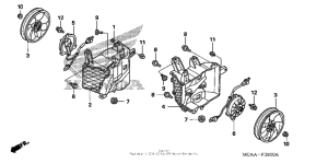 GL1800 Cooling fan (gl1800 / a'05)