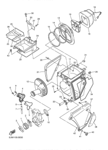 WR250FR Впускная система