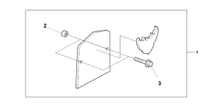 VT1100C3 Backrest plate