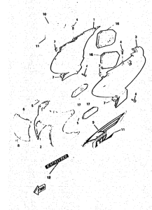 YM50 Боковая крышка