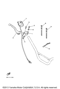 PW80R Рулевые переключатели