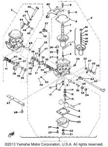 XS400D Карбюратор