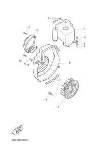 EW50 Air shroud. fan
