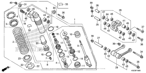 Задние амортизаторы