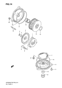 GZ250 Маслонасос