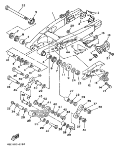 WR250ZD Бугель
