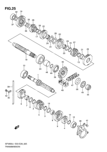 SFV650 Трансмиссия