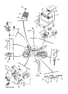 YZF-R1R ( RaceBase) Электрические детали