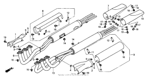 GL1500CF Глушитель