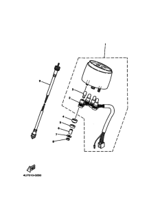 QB50 Спидометр в сборе
