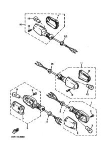 YX600 YX600B Проблесковый световой сигнал