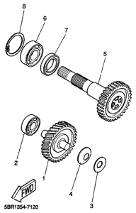 YQ50 Трансмиссия