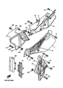  Боковые обтекатели