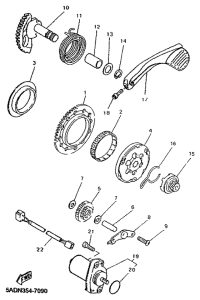 YN50R Стартер