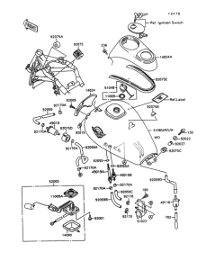 VN1500 Fuel tank(1 / 3)(vn1500-c3)