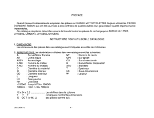 UH125 Catalog preface