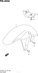 VZR1800 Front Fender (Vzr1800L7 E28)