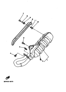SH50 SH50N Выхлоп