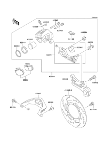  Rear brake(a11 / a12)