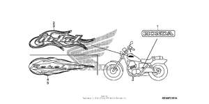 CMX250C Наклейки
