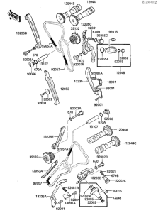 KZ1000 Camshafts / chain / tensioner