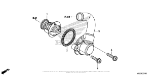 CB500X (ABS) Термостат