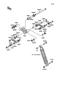 KMX125 Подвеска