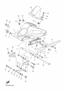 FZ1-NA Задний рычаг и подвеска