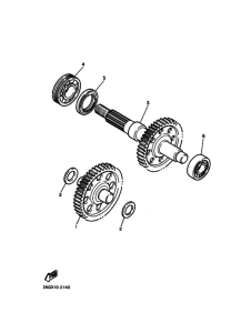 XC180 Мост ведущий комплект