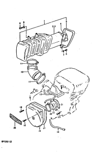 GP125 Воздухоочиститель
