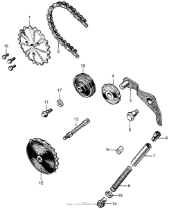 Z50A Натяжитель цепи