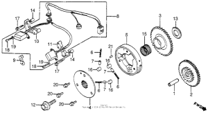 VF750C Pulser + starting clutch