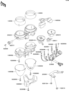 ZR1100 Приборы