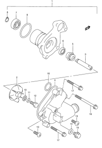 AN250 Водяная помпа