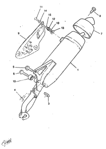 CW50RS Выхлопная система
