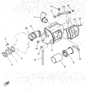 SR250 Впускная система