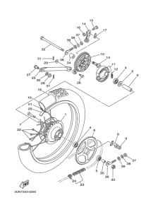 DT50LC Переднее колесо