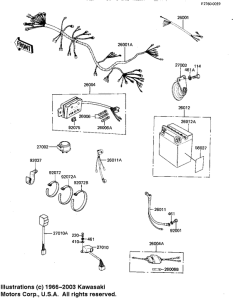 KZ1100 Электрика