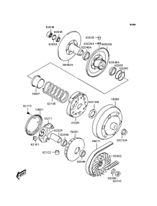 SC250 Вариатор