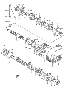 LS650 Трансмиссия