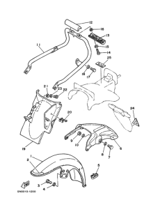 SR125 ﾌﾛﾝﾄﾌｴﾝﾀﾞ.ﾘﾔﾌｴﾝﾀﾞ