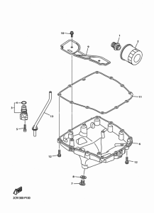 YZF-R1M Масляный фильтр
