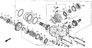 VT800 Дифференциал