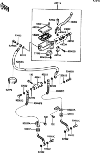 EX500 Главный тормозной цилиндр
