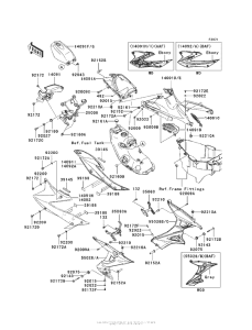 AX125 Обтекатели
