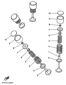 XT350 Клапана