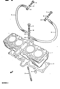 GSX-R400 Цилиндр