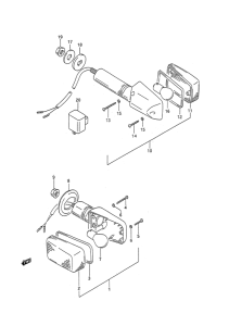 GSX-R1100 Поворотники